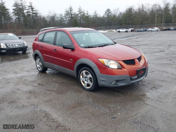 2003 Pontiac Vibe with VIN 5Y2SL62893Z474048, listed as a IAAI auction lot 41803629 with NaN miles. Bid and sale history available at carsss.com. Image 1.