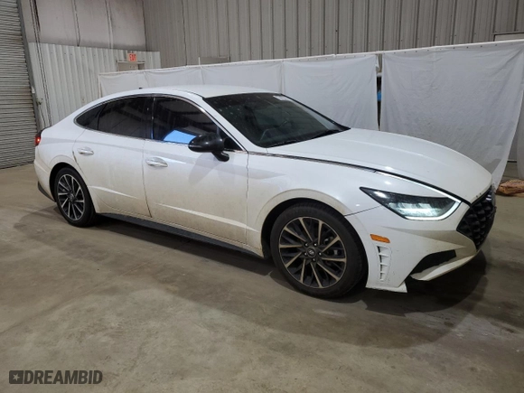 2020 Hyundai Sonata SEL Plus with VIN 5NPEJ4J29LH033841, listed as a Copart auction lot 49344695 with 182,389 mi miles and Clean Title. Bid and sale history available at carsss.com. Image 4.