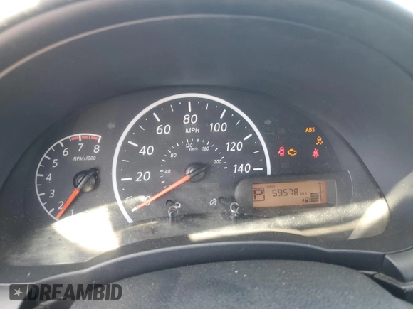 2017 Nissan Versa SV with VIN 3N1CN7AP1HL848232, listed as a Copart auction lot 61668525 with 59,578 mi miles and Salvage title. Bid and sale history available at DreamBid. Image 9.