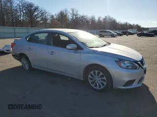 2019 Nissan Sentra SV with VIN 3N1AB7AP7KY447956, listed as a Copart auction lot 43053565 with 128,135 mi miles and Non Repairable. Bid and sale history available at DreamBid. Image 4.