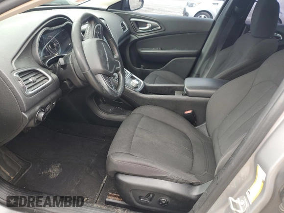 2015 Chrysler 200 Limited with VIN 1C3CCCAB2FN702827, listed as a Copart auction lot 56203255 with Not Provided miles and Clean Title. Bid and sale history available at DreamBid. Image 7.