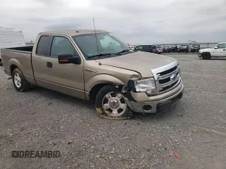 2014 Ford F-150 XL with VIN 1FTEX1CM2EFA41398, listed as a Copart auction lot 58332005 with 131,917 mi miles and Salvage title. Bid and sale history available at DreamBid. Image 11.