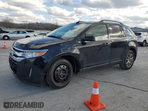 2014 Ford Edge Limited with VIN 2FMDK3KC1EBB27748, listed as a Copart auction lot 42136255 with 244,551 mi miles and Salvage Title. Bid and sale history available at carsss.com. Image 1.