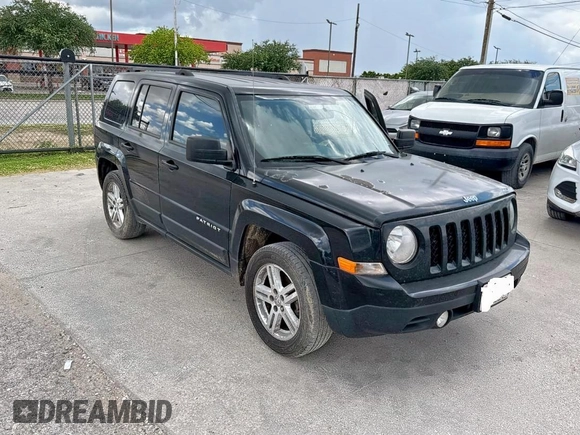 2017 Jeep Patriot Sport SE with VIN 1C4NJPBA7HD211671, listed as a Copart auction lot 62742195 with 127,467 mi miles and Clean title. Bid and sale history available at DreamBid. Image 1.