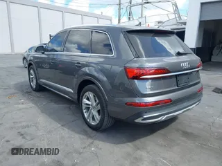 2020 Audi Q7 Premium with VIN WA1AXAF72LD011535, listed as a IAAI auction lot 41554635 with 48,970 mi miles. Bid and sale history available at carsss.com. Image 3.