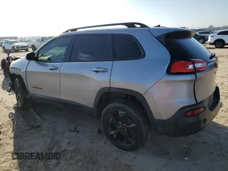 2018 Jeep Cherokee Latitude with VIN 1C4PJLCB8JD553225, listed as a Copart auction lot 45554685 with 81,331 mi miles and Salvage Title. Bid and sale history available at carsss.com. Image 2.