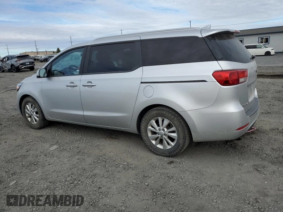 2016 Kia Sedona LX with VIN KNDMB5C13G6088465, listed as a Copart auction lot 72363684 with 89,018 mi miles and Salvage Title. Bid and sale history available at DreamBid. Image 2.