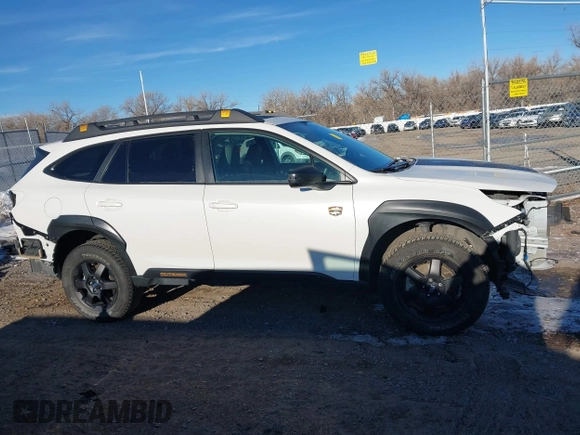 2023 Subaru Outback Wilderness with VIN 4S4BTGUD7P3219709, listed as a IAAI auction lot 41455031 with 18,149 mi miles and . Bid and sale history available at DreamBid. Image 14.