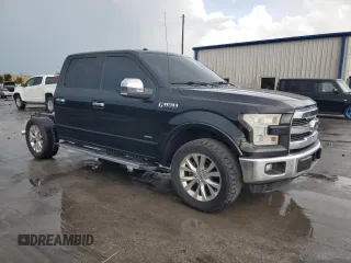 2016 Ford F-150 XL with VIN 1FTEW1CG3GFA68268, listed as a Copart auction lot 60040365 with 133,923 mi miles and Salvage title. Bid and sale history available at DreamBid. Image 4.