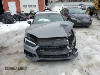2019 Audi RS 5 z VIN WUAPWAF58KA902370, wystawiony jako Copart lot #46955635 z przebiegiem Nie podano mil oraz Szkoda całkowita • Salvage title. Historia ofert i sprzedaży dostępna na DreamBid. Obrazek 5.