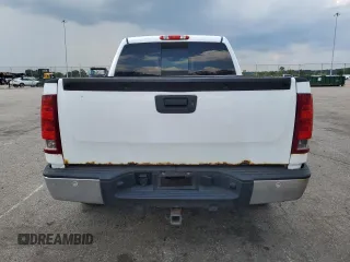2011 GMC Sierra 1500 SLE with VIN 3GTP2VE33BG266362, listed as a Copart auction lot 62842195 with 148,679 mi miles and Salvage title. Bid and sale history available at DreamBid. Image 6.