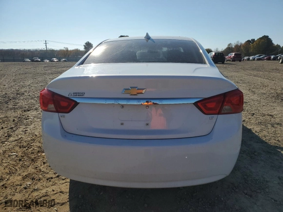 2016 Chevrolet Impala LT with VIN 2G1115S30G9120900, listed as a Copart auction lot 44529005 with 138,518 mi miles and Salvage Title. Bid and sale history available at carsss.com. Image 6.