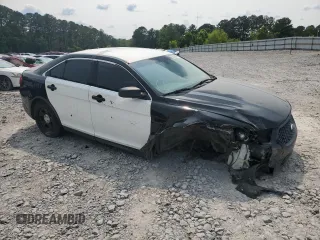 2014 Ford Police Interceptor with VIN 1FAHP2MK0EG131679, listed as a Copart auction lot 53848965 with 163,894 mi miles and Salvage title. Bid and sale history available at DreamBid. Image 4.