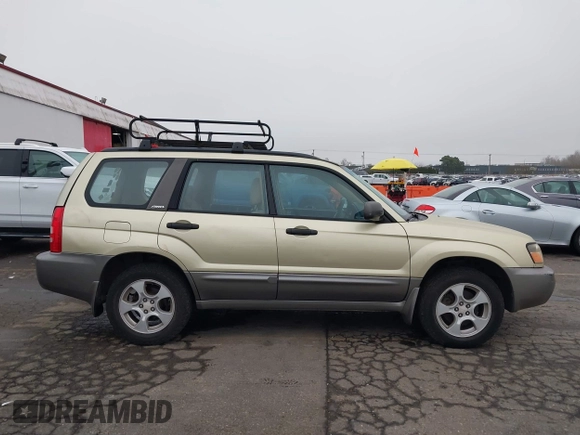 2003 Subaru Forester XS with VIN JF1SG65663H753306, listed as a IAAI auction lot 41311689 with 253,269 mi miles. Bid and sale history available at carsss.com. Image 13.