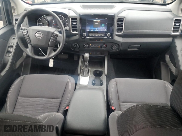 2024 Nissan Frontier SV with VIN 1N6ED1EK7RN614857, listed as a Copart auction lot 59234425 with 23,188 mi miles and Salvage title. Bid and sale history available at DreamBid. Image 8.
