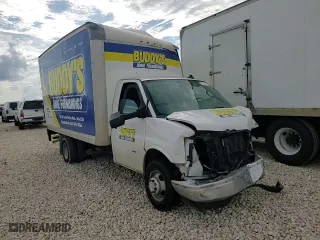 2020 Chevrolet Express Commercial Cutaway with VIN 1GB3GSCG2L1254616, listed as a Copart auction lot 75731874 with NaN miles and Salvage Title. Bid and sale history available at carsss.com. Image 10.