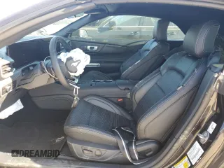 2024 Ford Mustang GT Premium with VIN 1FAGP8FF0R5101792, listed as a Copart auction lot 81476584 with 2,373 mi miles and Salvage title. Bid and sale history available at DreamBid. Image 7.
