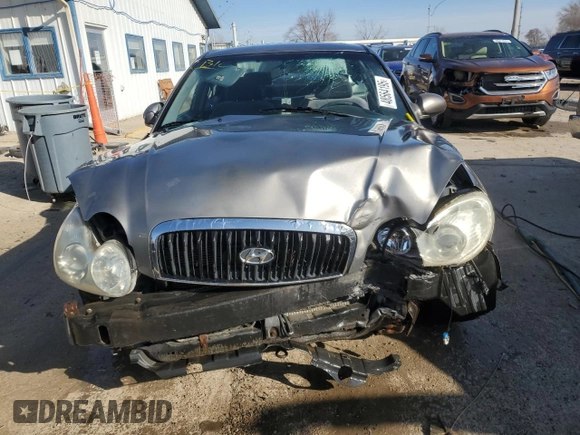2003 Hyundai Sonata GLS with VIN KMHWF35H43A778742, listed as a Copart auction lot 48564195 with 0 mi miles and Salvage Title. Bid and sale history available at carsss.com. Image 5.