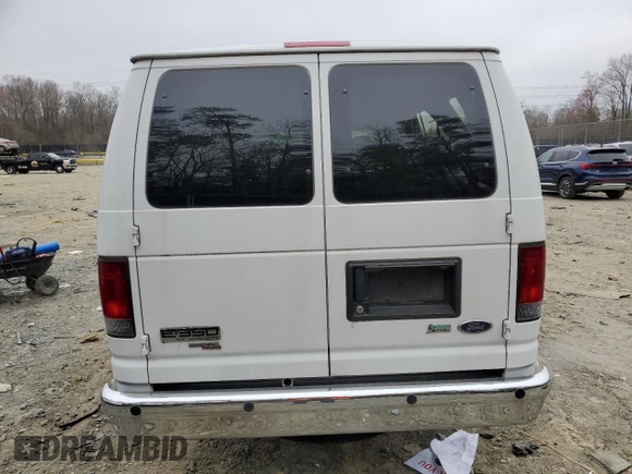 2012 Ford Econoline Passenger XL with VIN 1FBSS3BL7CDA01868, listed as a Copart auction lot 48528915 with 85,830 mi miles and Salvage Title. Bid and sale history available at DreamBid. Image 6.