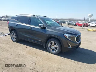 2018 GMC Terrain SLE with VIN 3GKALTEV1JL181197, listed as a IAAI auction lot 41787314 with 60,639 mi miles. Bid and sale history available at carsss.com. Image 1.