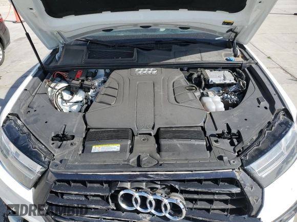 2018 Audi Q7 Prestige with VIN WA1VABF79JD029276, listed as a Copart auction lot 59538445 with 84,705 mi miles and Salvage title. Bid and sale history available at DreamBid. Image 12.