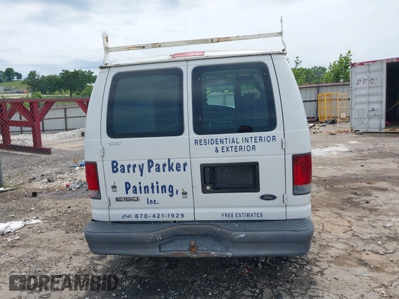 2006 Ford Econoline Cargo with VIN 1FTRE14W56HA74697, listed as a IAAI auction lot 42341374 with 153,519 mi miles and . Bid and sale history available at DreamBid. Image 15.
