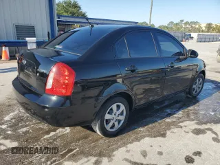 2008 Hyundai Accent GLS with VIN KMHCN46C18U223820, listed as a Copart auction lot 52495035 with 140,690 mi miles and Salvage Title. Bid and sale history available at carsss.com. Image 3.