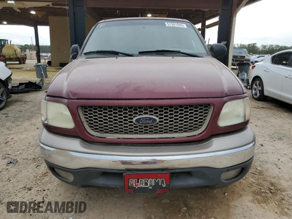 2003 Ford F-150 XL with VIN 1FTRX17L63NA96989, listed as a Copart auction lot 51501945 with 297,669 mi miles and Salvage Title. Bid and sale history available at carsss.com. Image 5.