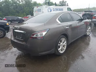 2013 Nissan Maxima SV with VIN 1N4AA5AP7DC810889, listed as a IAAI auction lot 42276371 with 47,000 mi miles and . Bid and sale history available at DreamBid. Image 4.
