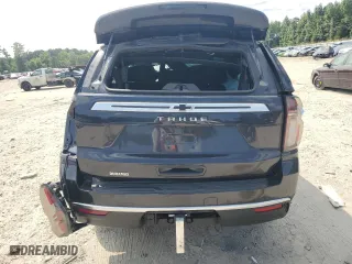2023 Chevrolet Tahoe High Country with VIN 1GNSKTKT4PR253279, listed as a Copart auction lot 67980984 with 22,222 mi miles and Salvage Title. Bid and sale history available at carsss.com. Image 6.