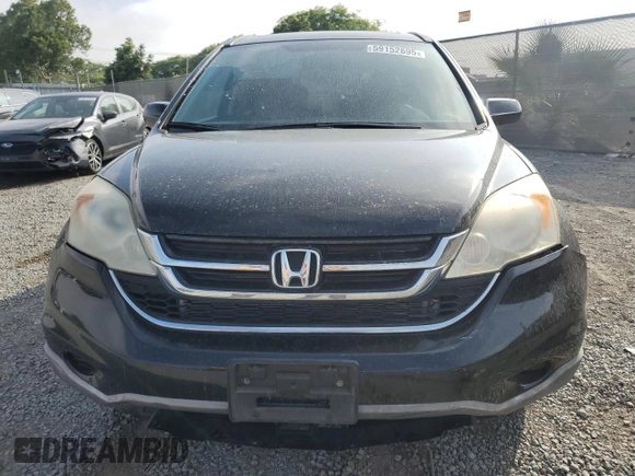 2011 Honda CR-V EX-L z VIN 5J6RE3H78BL024506, wystawiony jako Copart lot #59152695 z przebiegiem 188 158 mil mil oraz Szkoda całkowita • Salvage title. Historia ofert i sprzedaży dostępna na DreamBid. Obrazek 5.