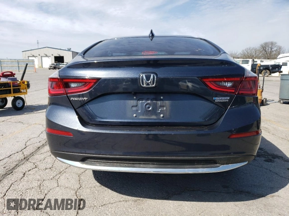 2020 Honda Insight Touring with VIN 19XZE4F98LE003522, listed as a Copart auction lot 51084565 with 73,763 mi miles and Salvage Title. Bid and sale history available at carsss.com. Image 6.