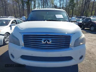 2013 Infiniti QX56 with VIN JN8AZ2NE5D9061442, listed as a IAAI auction lot 41880672 with 182,953 mi miles. Bid and sale history available at carsss.com. Image 12.