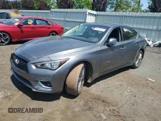 2019 Infiniti Q50 Luxe с VIN JN1EV7AR9KM552043, выставлен на аукционе Copart как лот 58095575 с пробегом 31 940 миль миль и Списание • Salvage title. История ставок и продаж доступна на DreamBid. Изображение 1.