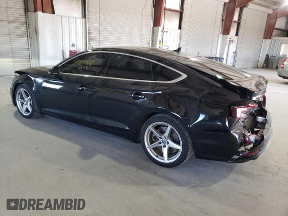2019 Audi A5 Sportback Premium Plus with VIN WAUENCF56KA045479, listed as a Copart auction lot 47790983 with 43,128 mi miles. Bid and sale history available at carsss.com. Image 2.
