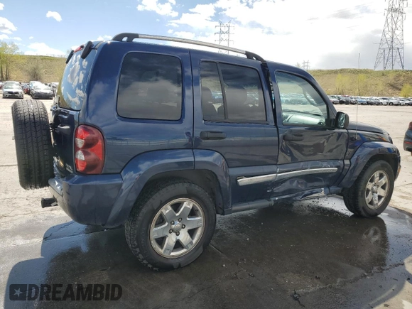2006 Jeep Liberty Limited z VIN 1J4GL58K16W162678, wystawiony jako Copart lot #54746165 z przebiegiem 188 372 mil mil oraz Szkoda całkowita • Salvage title. Historia ofert i sprzedaży dostępna na DreamBid. Obrazek 3.