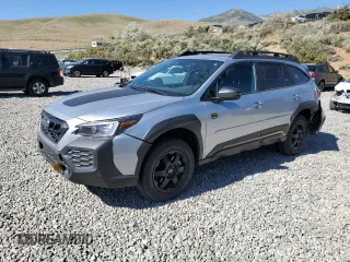 2024 Subaru Outback Wilderness с VIN 4S4BTGUD8R3216661, выставлен на аукционе Copart как лот 60155255 с пробегом 27 572 миль миль и Списание • Salvage title. История ставок и продаж доступна на DreamBid. Изображение 1.