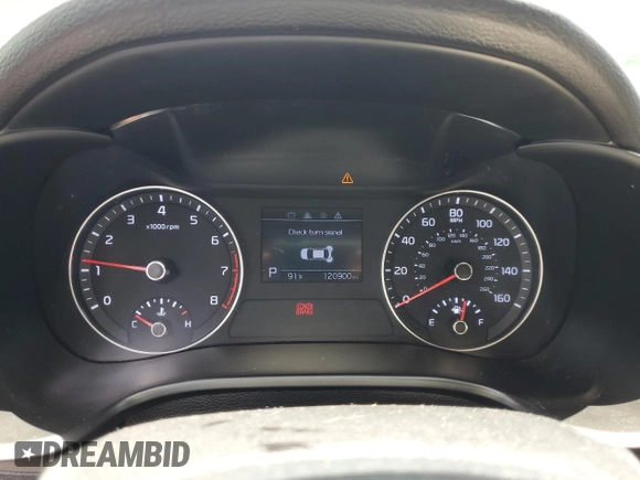2021 Kia Forte FE with VIN 3KPF24AD9ME378053, listed as a Copart auction lot 57533475 with 120,900 mi miles and Non repairable. Bid and sale history available at DreamBid. Image 9.