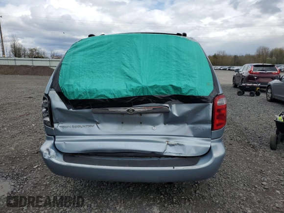 2003 Chrysler Town & Country LXi with VIN 2C8GP54L93R127334, listed as a Copart auction lot 51781955 with 256,353 mi miles and Salvage Title. Bid and sale history available at carsss.com. Image 6.