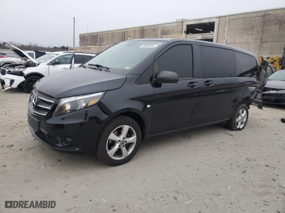 2018 Mercedes-Benz Metris Passenger Van with VIN WD4PG2EEXJ3489913, listed as a Copart auction lot 45903605 with NaN miles and Salvage Title. Bid and sale history available at carsss.com. Image 1.