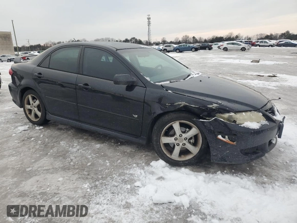 2005 Mazda 6 Sport S with VIN 1YVHP80D155M71207, listed as a Copart auction lot 41487445 with 236,990 mi miles and Salvage Title. Bid and sale history available at DreamBid. Image 4.
