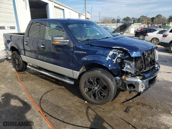 2010 Ford F-150 XL with VIN 1FTEW1C80AFB61202, listed as a Copart auction lot 42870595 with 180,130 mi miles and Salvage Title. Bid and sale history available at carsss.com. Image 4.