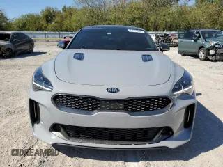 2020 Kia Stinger GT1 with VIN KNAE45LC2L6076525, listed as a Copart auction lot 74275304 with 87,238 mi miles and Salvage Title. Bid and sale history available at DreamBid. Image 5.