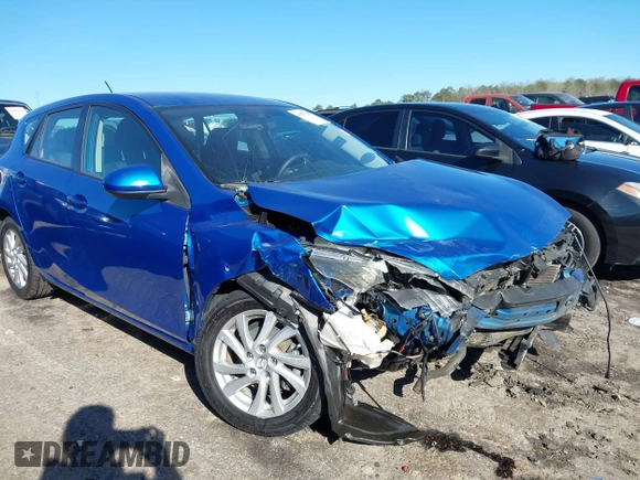 2012 Mazda Mazda3 i Touring with VIN JM1BL1L75C1637284, listed as a IAAI auction lot 41817208 with 175,194 mi miles. Bid and sale history available at carsss.com. Image 6.