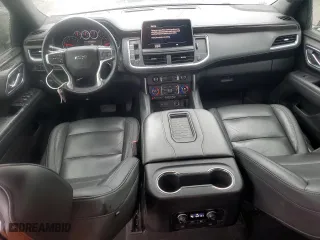 2021 Chevrolet Tahoe Z71 with VIN 1GNSKPKD5MR304512, listed as a Copart auction lot 44765675 with 84,197 mi miles and Salvage Title. Bid and sale history available at carsss.com. Image 8.