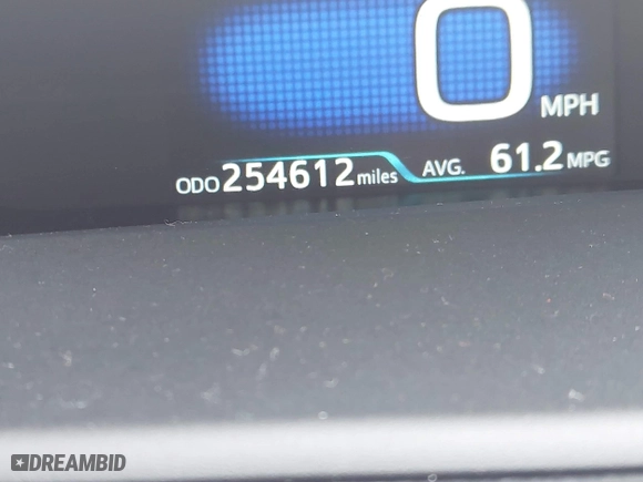 2019 Toyota Prius L Eco with VIN JTDKARFU7K3077941, listed as a IAAI auction lot 41865759 with 254,612 mi miles. Bid and sale history available at carsss.com. Image 15.