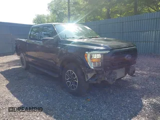 2021 Ford F-150 XL with VIN 1FTFW1E84MFC56383, listed as a IAAI auction lot 42640560 with 61,344 mi miles and . Bid and sale history available at DreamBid. Image 1.
