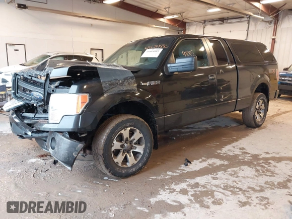 2014 Ford F-150 XL with VIN 1FTFX1EF6EFA91515, listed as a IAAI auction lot 41684885 with 164,052 mi miles. Bid and sale history available at carsss.com. Image 2.