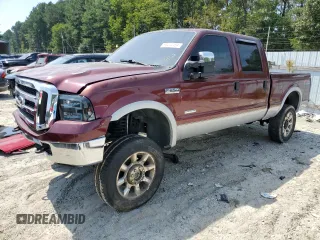 2006 Ford Super Duty F-250 XL with VIN 1FTSW21P16ED45158, listed as a Copart auction lot 68444464 with 159,448 mi miles and Salvage Title. Bid and sale history available at carsss.com. Image 1.