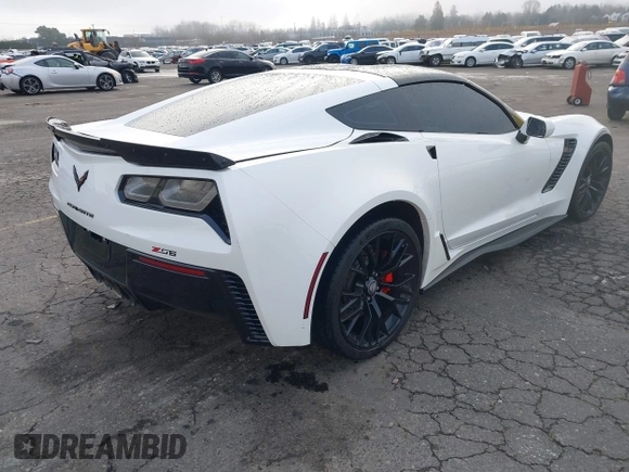 2015 Chevrolet Corvette Z06 3LZ with VIN 1G1YU2D64F5603779, listed as a IAAI auction lot 41347822 with 38,845 mi miles. Bid and sale history available at carsss.com. Image 4.